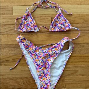 Bright Swimwear Vibrant Floral Bikini